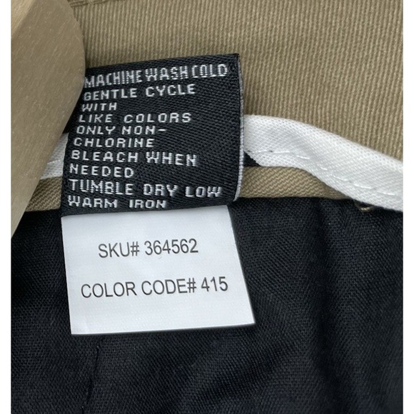 RSQ Jeans Men's Khaki Long Chino at Knee Casual Shorts Stretch NWT Waist 40 - Picture 12 of 14